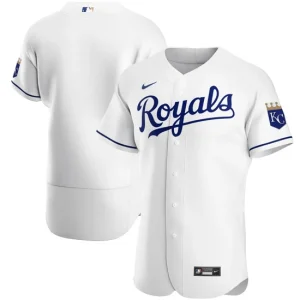 Mens Kansas City Royals Nike White Home Team Jersey