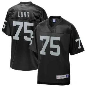 Mens Las Vegas Raiders Howie Long NFL Pro Line Black Retired Team Player Jersey