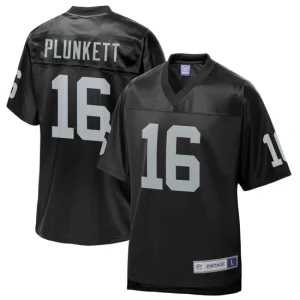 Mens Las Vegas Raiders Jim Plunkett NFL Pro Line Black Retired Team Player Jersey