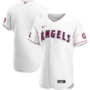 Mens Los Angeles Angels Nike White Home Team Jersey