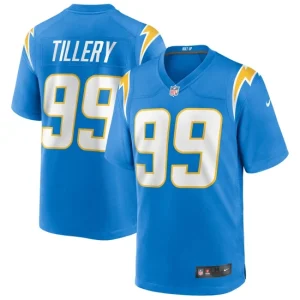 Mens Los Angeles Chargers Jerry Tillery Nike Powder Blue Game Jersey