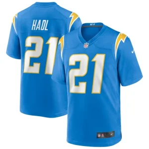 Mens Los Angeles Chargers John Hadl Nike Powder Blue Game Retired Player Jersey