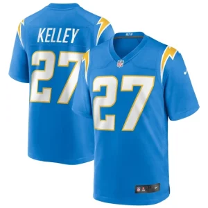 Mens Los Angeles Chargers Joshua Kelley Nike Powder Blue Player Game Jersey