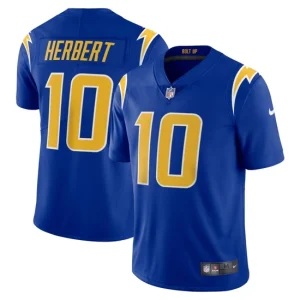 Mens Los Angeles Chargers Justin Herbert Nike Royal Vapor Limited Jersey