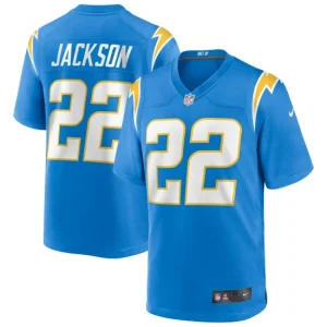 Mens Los Angeles Chargers Justin Jackson Nike Powder Blue Game Jersey