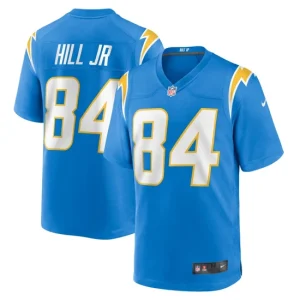 Mens Los Angeles Chargers KJ Hill Jr. Nike Powder Blue Game Jersey