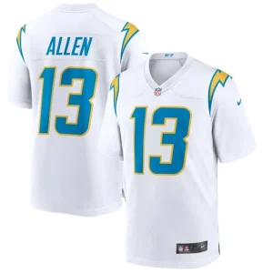 Mens Los Angeles Chargers Keenan Allen Nike White Game Jersey