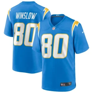 Mens Los Angeles Chargers Kellen Winslow Nike Powder Blue Game Retired Player Jersey