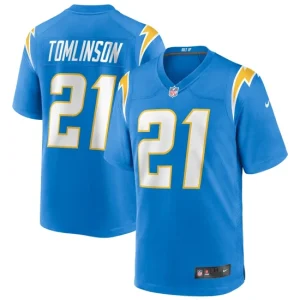 Mens Los Angeles Chargers LaDainian Tomlinson Nike Powder Blue Game Retired Player Jersey