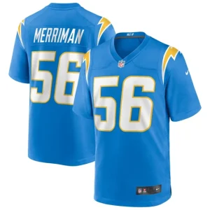 Mens Los Angeles Chargers Shawne Merriman Nike Powder Blue Game Retired Player Jersey