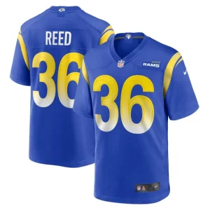 Mens Los Angeles Rams J.R. Reed Nike Royal Game Jersey