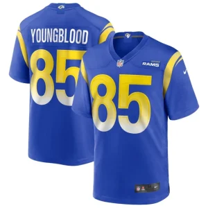 Mens Los Angeles Rams Jack Youngblood Nike Royal Game Retired Player Jersey