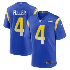 Mens Los Angeles Rams Jordan Fuller Nike Royal Game Player Jersey