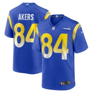 Mens Los Angeles Rams Landen Akers Nike Royal Game Jersey