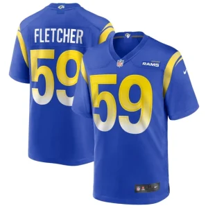 Mens Los Angeles Rams London Fletcher Nike Royal Game Retired Player Jersey