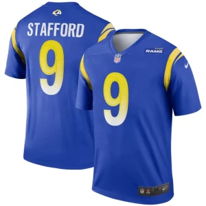 Mens Los Angeles Rams Matthew Stafford Nike Royal Legend Jersey