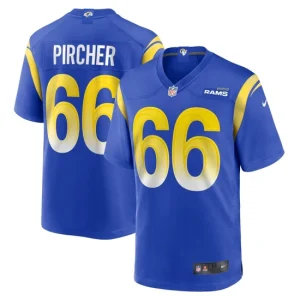 Mens Los Angeles Rams Max Pircher Nike Royal Game Jersey