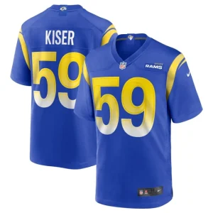 Mens Los Angeles Rams Micah Kiser Nike Royal Game Jersey