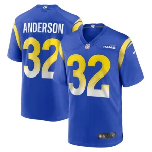 Mens Los Angeles Rams Otis Anderson Nike Royal Game Jersey