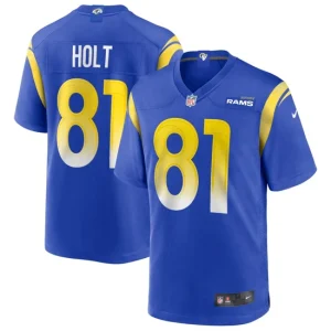 Mens Los Angeles Rams Torry Holt Nike Royal Game Retired Player Jersey