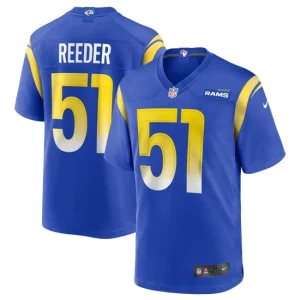 Mens Los Angeles Rams Troy Reeder Nike Royal Game Jersey