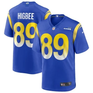 Mens Los Angeles Rams Tyler Higbee Nike Royal Game Player Jersey