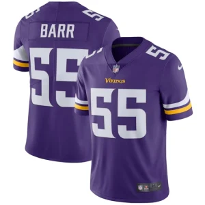 Mens Minnesota Vikings Anthony Barr Nike Purple Vapor Untouchable Limited Player Jersey