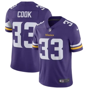 Mens Minnesota Vikings Dalvin Cook Nike Purple Vapor Untouchable Limited Jersey