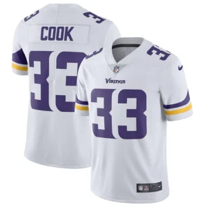 Mens Minnesota Vikings Dalvin Cook Nike White Vapor Untouchable Limited Jersey