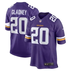 Mens Minnesota Vikings Jeff Gladney Nike Purple Game Jersey