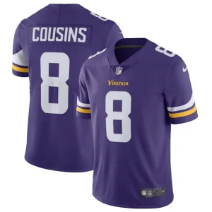 Mens Minnesota Vikings Kirk Cousins Nike Purple Vapor Untouchable Limited Jersey