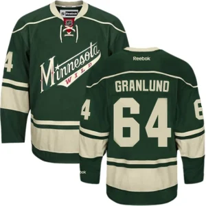 Mens Minnesota Wild Mikael Granlund 64 Reebok Third