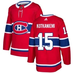 Mens Montreal Canadiens Jesperi Kotkaniemi 15 Red Authentic