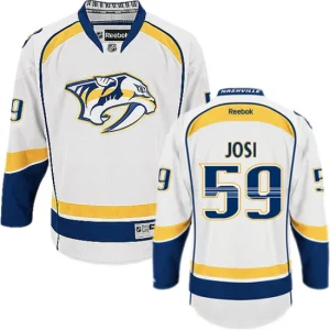 Mens Nashville Predators Roman Josi 59 Reebok White Away