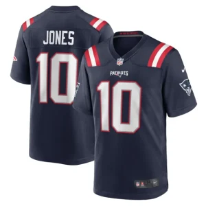 Mens New England Patriots Mac Jones Nike Navy 2021 NFL Draft First Round Pick Game Jersey