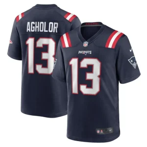 Mens New England Patriots Nelson Agholor Nike Navy Game Jersey