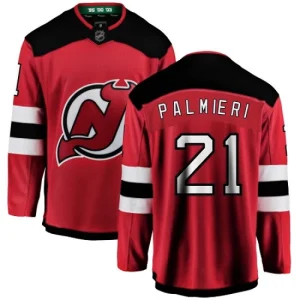 Mens New Jersey Devils Kyle Palmieri 21 Breakaway Red Fanatics Branded Home