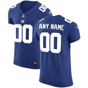 Mens New York Giants Nike Royal Vapor Untouchable Custom Elite Jersey