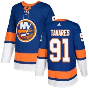 Mens New York Islanders John Tavares 91 Authentic Royal Blue Home