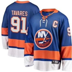 Mens New York Islanders John Tavares 91 Breakaway Royal Blue Fanatics Branded Home