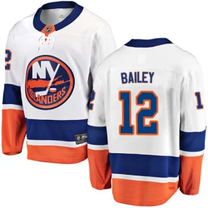 Mens New York Islanders Josh Bailey 12 Breakaway White Fanatics Branded Away