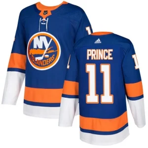 Mens New York Islanders Shane Prince 11 Authentic Royal Blue Home