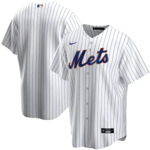 Mens New York Mets Nike White Home Team Jersey 1