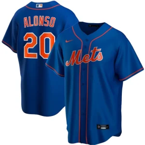 Mens New York Mets Pete Alonso Nike Royal Alternate Player Name Jersey