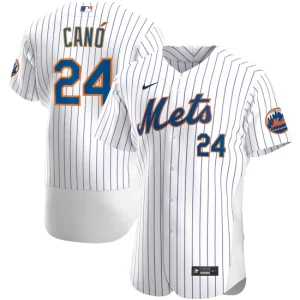 Mens New York Mets Robinson Cano Nike White Home Player Jersey