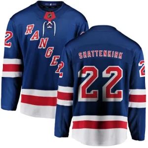 Mens New York Rangers Kevin Shattenkirk 22 Breakaway Royal Blue Fanatics Branded Home