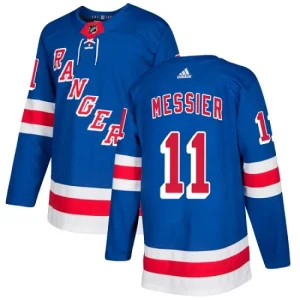 Mens New York Rangers Mark Messier 11 Authentic Royal Blue Home