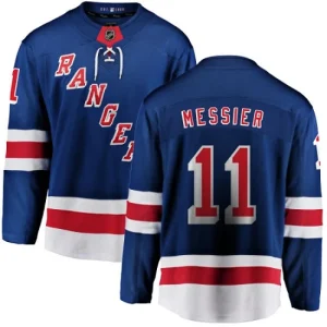 Mens New York Rangers Mark Messier 11 Breakaway Royal Blue Fanatics Branded Home