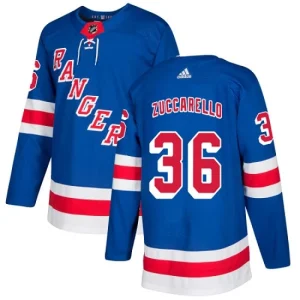 Mens New York Rangers Mats Zuccarello 36 Authentic Royal Blue Home