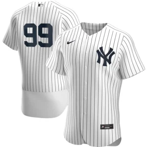 Mens New York Yankees Aaron Judge Nike White Home Player Jersey